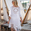 Vestido de Praia de Verão em Crochet